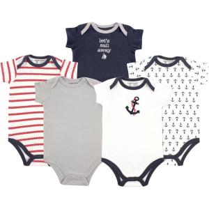 image:imageLuvable Friends Unisex Baby Cotton BodysuitsNautical
