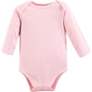 image:imageLuvable Friends Unisex Baby Cotton BodysuitsPink Longsleeve