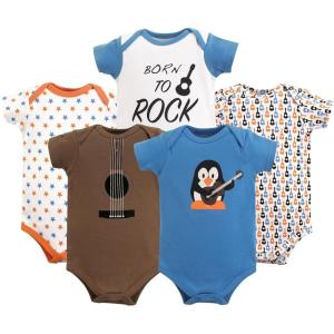 image:imageLuvable Friends Unisex Baby Cotton BodysuitsRock
