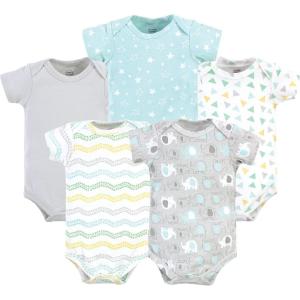 image:imageLuvable Friends Unisex Baby Cotton BodysuitsUnisex Basic Elephant