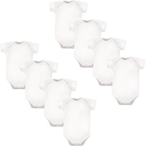 image:imageLuvable Friends Unisex Baby Cotton BodysuitsWhite 8pack