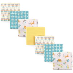 image:imageLuvable Friends Unisex Baby Cotton Flannel Receiving Blankets Koala 7Pack One SizeAbc 7pack