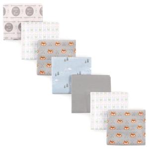 image:imageLuvable Friends Unisex Baby Cotton Flannel Receiving Blankets Koala 7Pack One SizeWild  Free
