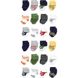 image:imageLuvable Friends Unisex Baby Cotton Rich Baby Terry Socks 24PackAthletic