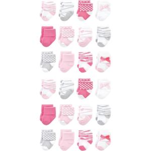 image:imageLuvable Friends Unisex Baby Cotton Rich Baby Terry Socks 24PackBallet