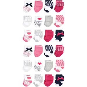 image:imageLuvable Friends Unisex Baby Cotton Rich Baby Terry Socks 24PackBows