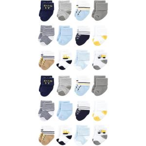 image:imageLuvable Friends Unisex Baby Cotton Rich Baby Terry Socks 24PackBulldozer