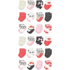 image:imageLuvable Friends Unisex Baby Cotton Rich Baby Terry Socks 24PackLeopard