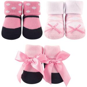 image:imageLuvable Friends Unisex Baby Newborn and Baby Terry SocksBallet