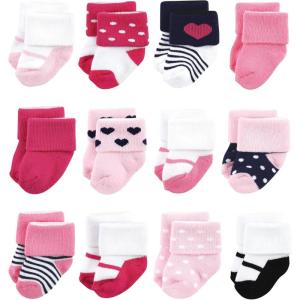 image:imageLuvable Friends Unisex Baby Newborn and Baby Terry SocksNavy Mary Janes