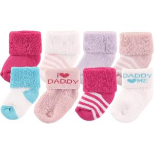 image:imageLuvable Friends Unisex Baby Newborn and Baby Terry SocksPink Daddy