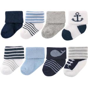 image:imageLuvable Friends Unisex Baby Newborn and Baby Terry SocksWhale