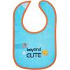 image:imageLuvable Friends Baby Cotton Terry Drooler Bibs with PEVA Back Transportation One SizeBlue Rocket