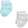 image:imageLuvable Friends Baby Newborn and Baby Terry SocksCoral Dots
