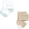 image:imageLuvable Friends Baby Newborn and Baby Terry SocksOwl 12pack