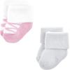 image:imageLuvable Friends Baby Newborn and Baby Terry SocksPink Black Ballet 12pack