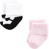 image:imageLuvable Friends Baby Newborn and Baby Terry SocksPink Black Ballet 12pack