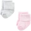 image:imageLuvable Friends Baby Newborn and Baby Terry SocksPink Scroll 12pack