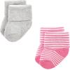 image:imageLuvable Friends Baby Newborn and Baby Terry SocksPink Scroll 12pack