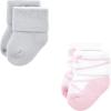 image:imageLuvable Friends Baby Newborn and Baby Terry SocksStripe Ballet 12pack