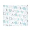 image:imageLuvable Friends Unisex Baby Muslin Cotton Swaddle Blanket Abc One SizeBasic Mint Elephant