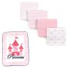 image:imageHigh Pile Blanket amp Flannel Blanket 4PackPrincessTiara