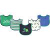 image:imageLuvable Friends Baby Cotton Terry Drooler Bibs with PEVA Back Transportation One SizeTurtle