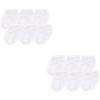 image:imageLuvable Friends Baby Newborn and Baby Socks Multipack SetWhite 12piece