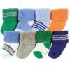 image:imageLuvable Friends Baby Newborn and Baby Terry SocksBlue Orange