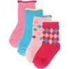 image:imageLuvable Friends Basic Crew Socks Girl Patterns 1836 months