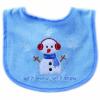 image:imageLuvable Friends Christmas Embroidered Bib Let It SnowLet It Snow