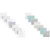 image:imageLuvable Friends Unisex Baby Cotton Flannel Receiving Blankets Boy Feathers 7Pack One Size amp Unisex Baby Cotton Flannel Receiving Blankets Basic Elephant 7Pack One Size