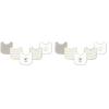 image:imageLuvable Friends Unisex Baby Cotton Terry Drooler Bibs with PEVA Back Koala One Size Pack of 2Koala