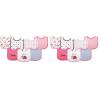 image:imageLuvable Friends Unisex Baby Cotton Terry Drooler Bibs with PEVA Back Ladybug One Size Pack of 2Ladybug