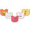 image:imageLuvable Friends Veggie Themed Bibs Pink 5Count