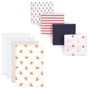 image:imageFlannel Receiving Blanket 8PackFoxSailboats