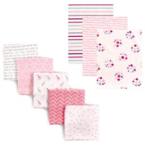image:imageFlannel Receiving Blanket 8PackGirl PawsGiraffe
