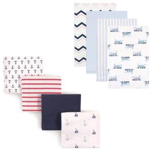 image:imageFlannel Receiving Blanket 8PackTrainsSailboats