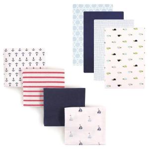 image:imageFlannel Receiving Blanket 8PackTurtlesSailboats