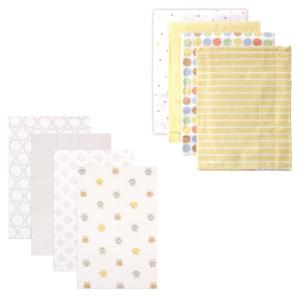 image:imageFlannel Receiving Blanket 8PackYellow DotsOwls