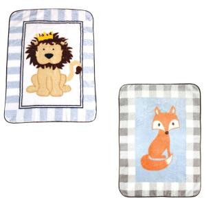 image:imageHigh Pile Blanket 2PackLionFox