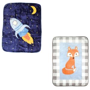 image:imageHigh Pile Blanket 2PackSpaceshipFox