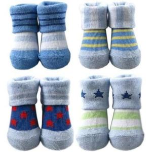 image:imageLuvable Friends Baby Boys ModernBluegreenstripe