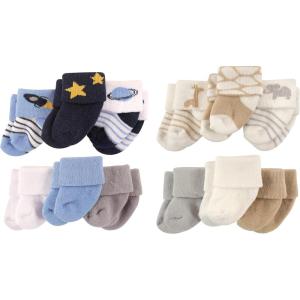 image:imageLuvable Friends Baby Cotton Terry Socks BundleSpace Safari