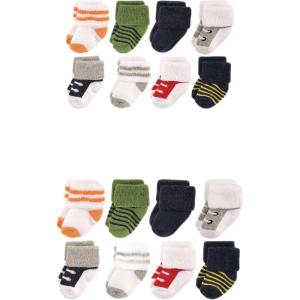 image:imageLuvable Friends Baby Grow with Me Cotton Terry SocksAthletic 16pack