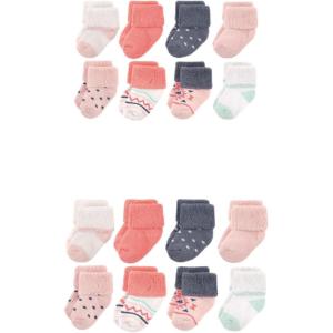 image:imageLuvable Friends Baby Grow with Me Cotton Terry SocksGirl Aztec