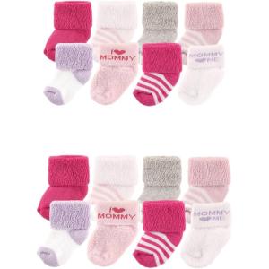 image:imageLuvable Friends Baby Grow with Me Cotton Terry SocksPink Mom