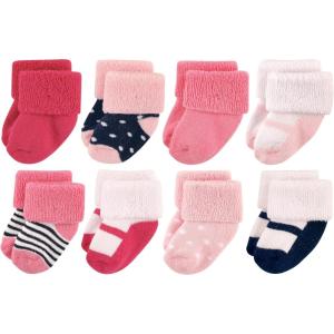 image:imageLuvable Friends Baby Newborn and Baby Terry SocksNavy Mary Jane
