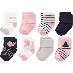 image:imageLuvable Friends Baby Newborn and Baby Terry SocksSailboat 8pack