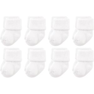 image:imageLuvable Friends Baby Newborn and Baby Terry SocksWhite
